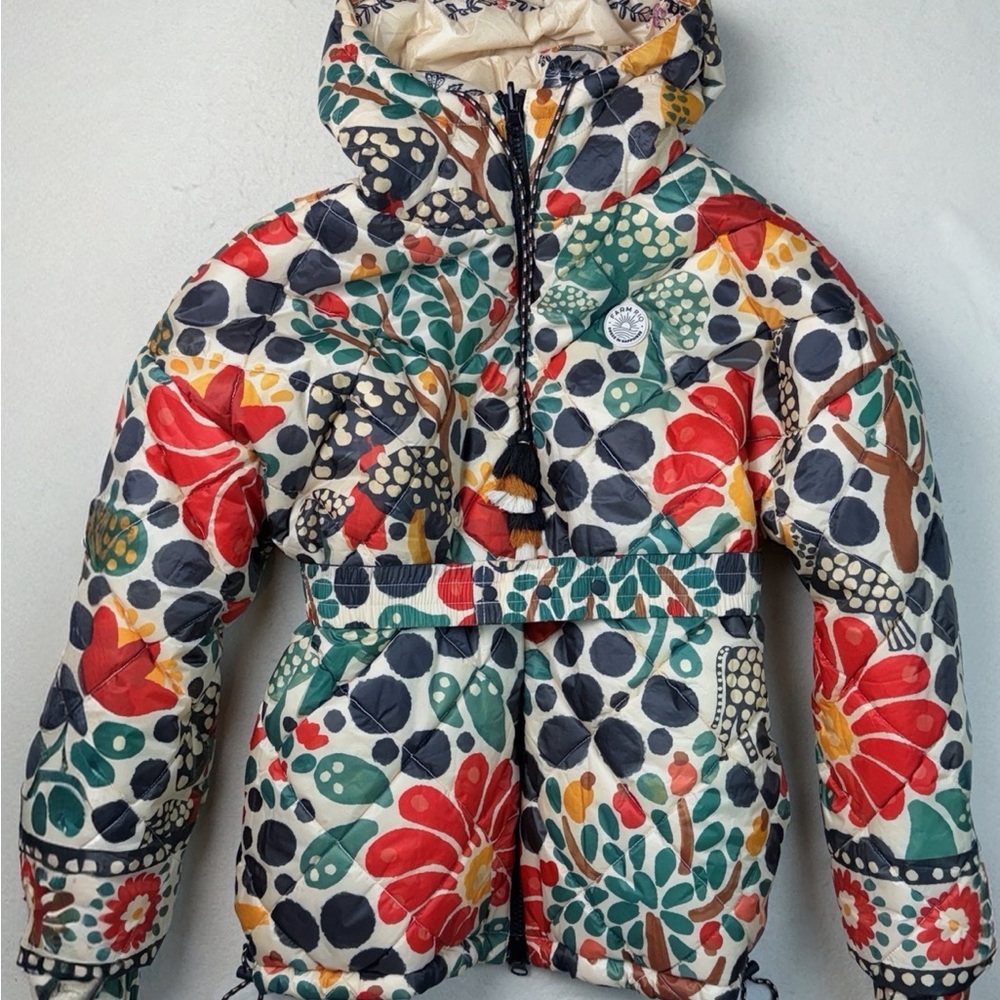 NEW FARM RIO romatic garden reversible puffer - Picture 3 of 14